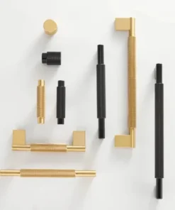 Simon Brass Knobs & Hooks