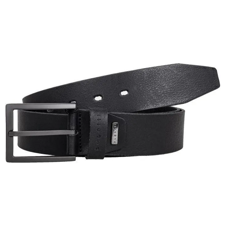 Bugatti Mens Belt 1671 Black