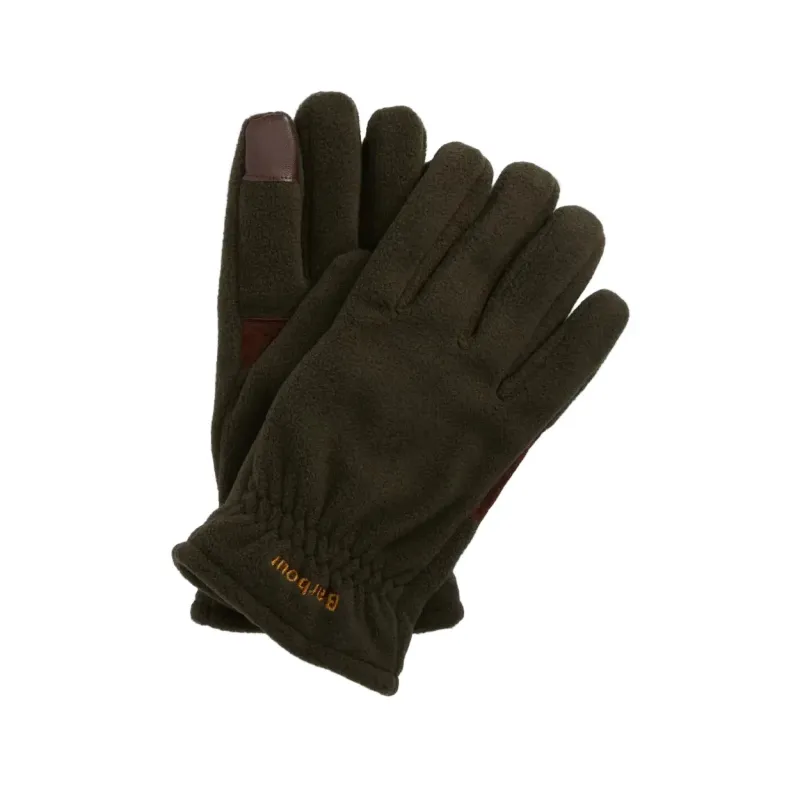 Barbour Mens Gloves Coalford Olive