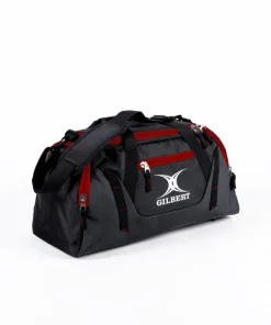 GILBERT RUGBY BAG CLUB PLAYER HOLDALL V4 BLACK/RED