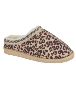 Jo & Joe Womens Slipper Koala Leopard
