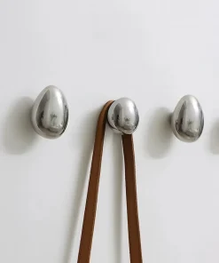 Raindrop Chrome Wall Hooks