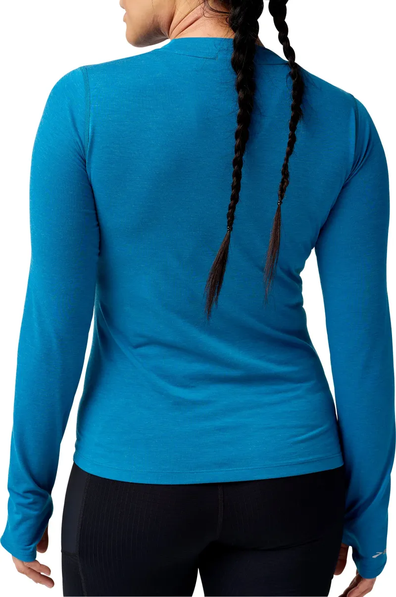 Brooks High Point Long Sleeve Womens Running Top - Blue - Image 2