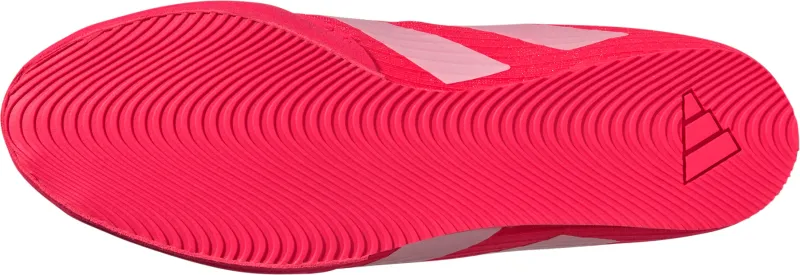 adidas Box Hog 4 Mens Boxing Shoes - Red - Image 2