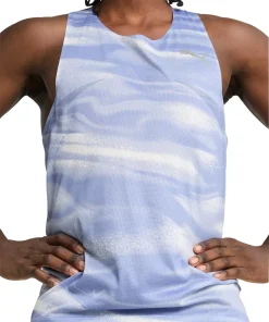 Puma Raceday UltraSpun Graphic Mens Running Vest - Blue