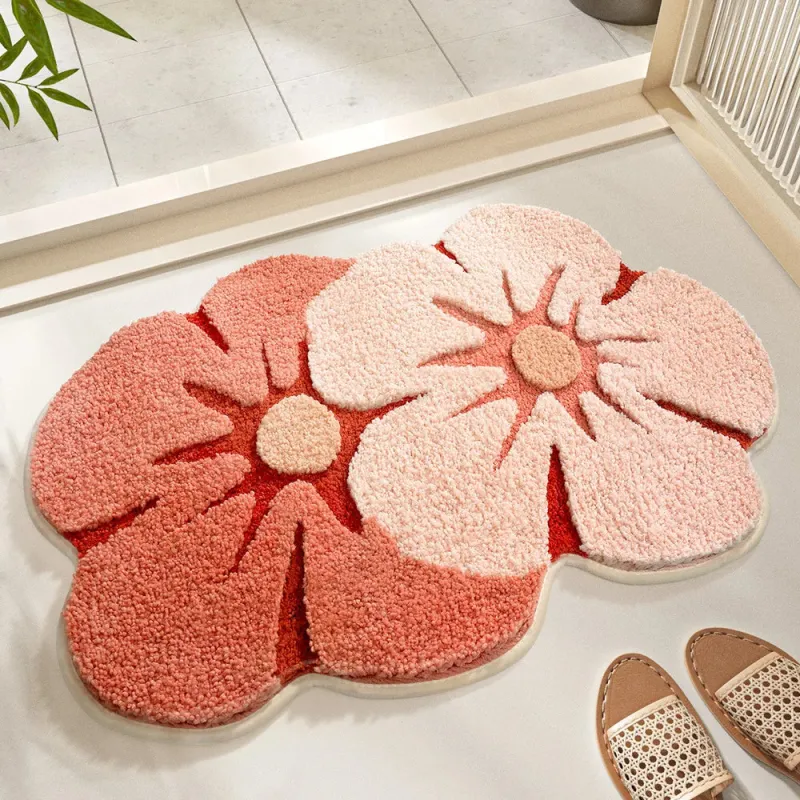 Whimsy Garden Plush Bath Mat - Image 2