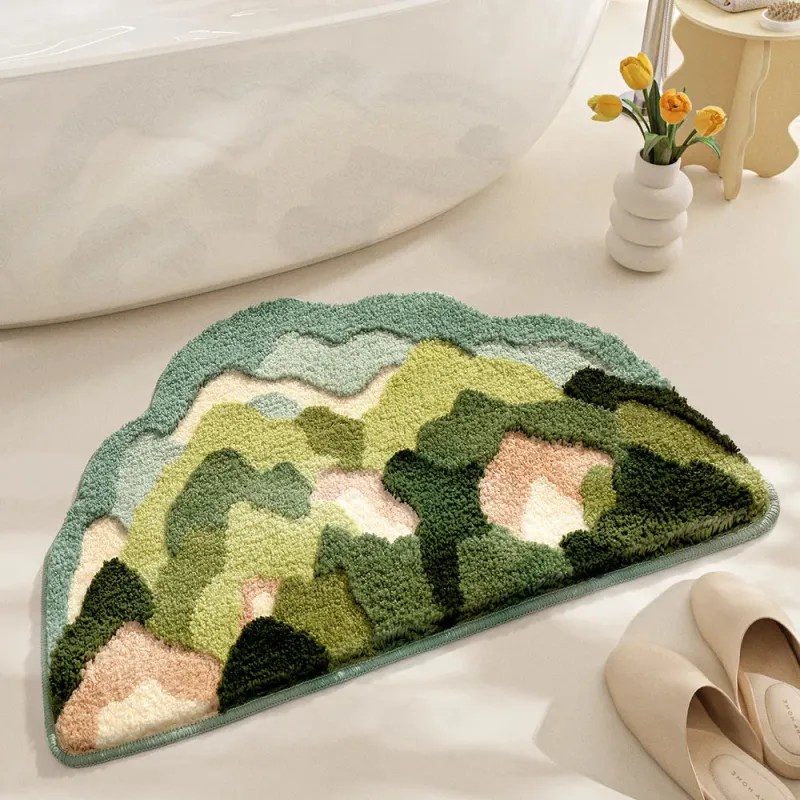 Whimsy Garden Plush Bath Mat - Image 3