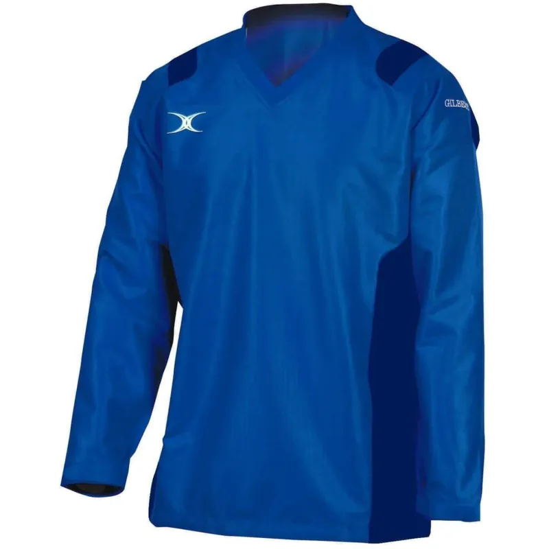 Gilbert Revo Warm Up Mens Training Jacket - Blue