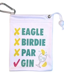 SURPRIZESHOP GIN GOLF TEE AND ACCESSORY BAG