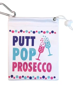 SURPRIZESHOP PUTT POP PROSECCO TEE & ACCESSORY BAG
