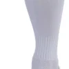 PRECISION PRO FOOTBALL SOCKS ADULT WHITE 7-11