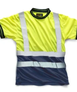 Stepahead Hi Vis HV007 Short Sleeve Crew Neck T-Shirt