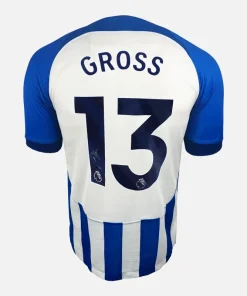 Pascal Groß Signed Brighton & Hove Albion Shirt Home 2023-24 [13]