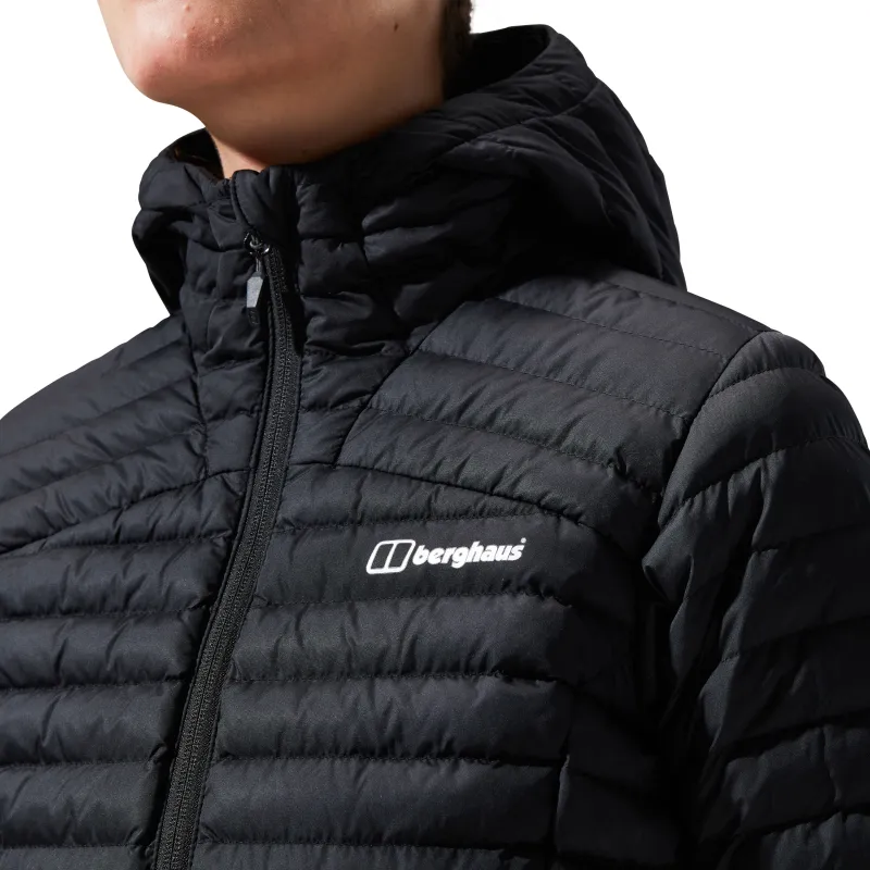 Berghaus Womens Jacket Nula Micro Padded Hooded Black/Black - Image 2