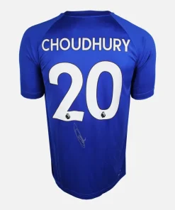 Hamza Choudhury Signed Leicester City Shirt Home [20]