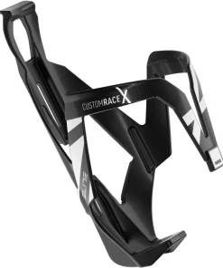 Elite Custom Race X Resin Bottle Cage - Black and White