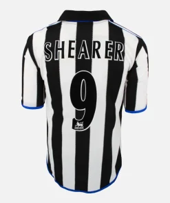 1999-00 Newcastle United Home Shirt Shearer 9 [Excellent]