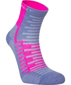 Hilly Active Anklet Running Socks - Purple
