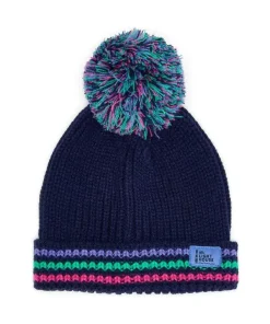 Lighthouse Girls Bobbie Hat Pink/Purple/Teal Stripes