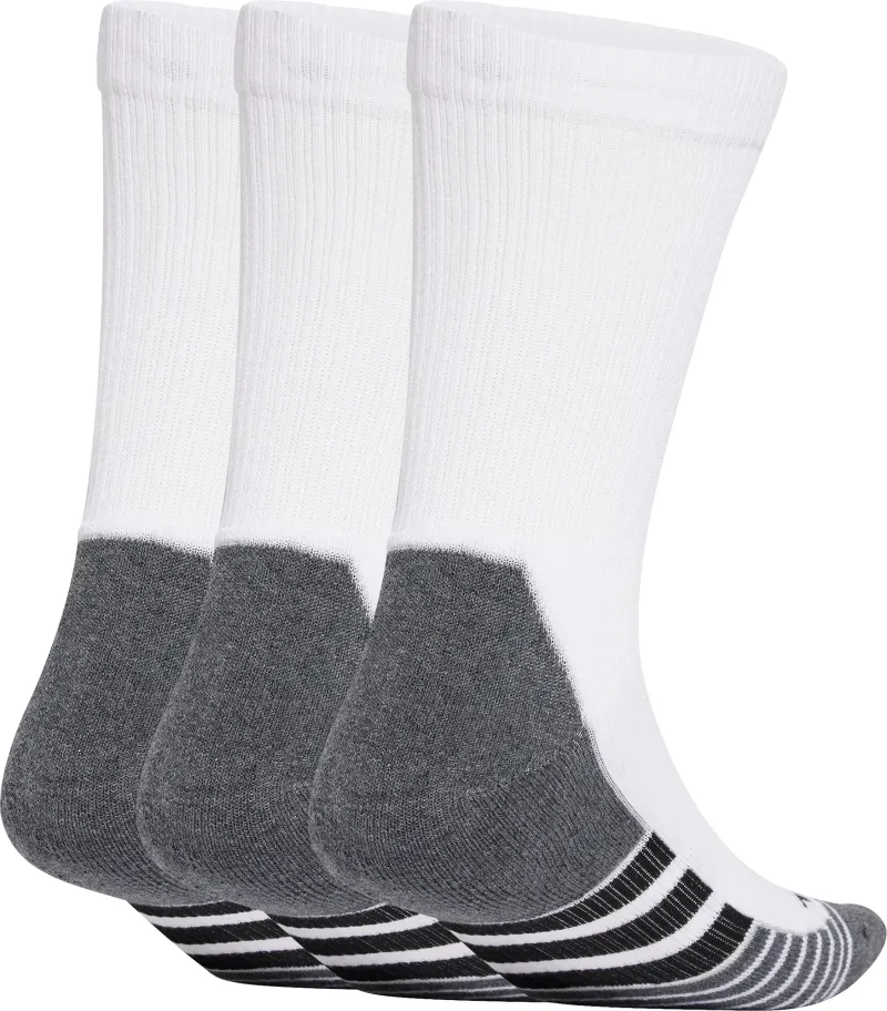 adidas Performance ClimaCool (3 Pack) Cushioned Crew Socks - White - Image 2