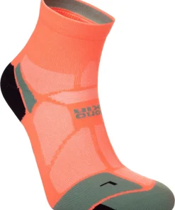 Hilly Marathon Fresh Anklet Running Socks - Orange
