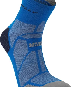 Hilly Marathon Fresh Anklet Running Socks - Blue