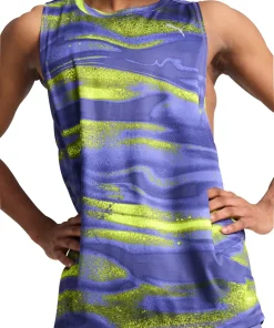 Puma Velocity All Over Print Mens Running Vest