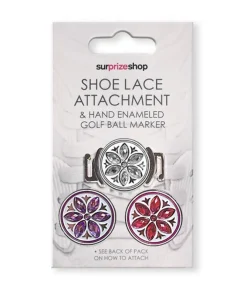 SURPRIZESHOP GOLF SHOE LACE AND BALL MARKER ATTATCHMENT