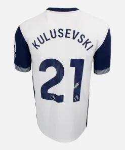 Dejan Kulusevski Signed Tottenham Hotspur Shirt 2024-25 Home [21]