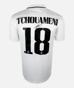 Aurelien Tchouameni Signed Real Madrid Shirt 2022-23 Home [18]