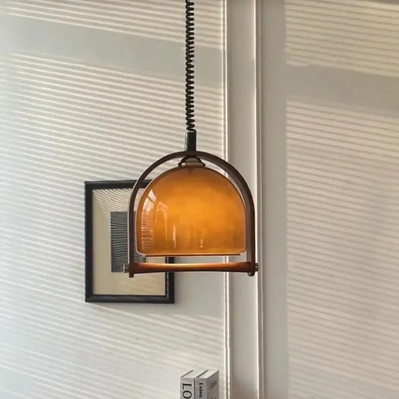Espresso Cove Glass Pendant Light - Image 3