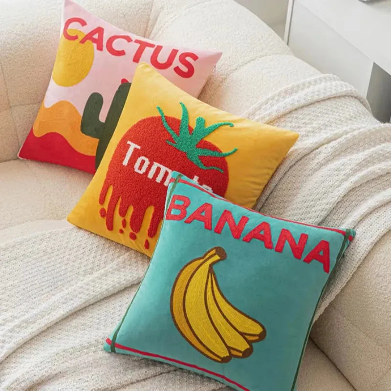 Fruit Pop 3D Cushion Covers