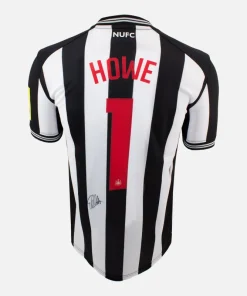 Eddie Howe Signed Newcastle United Shirt 2023-24 Home [1]