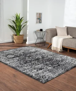 Chadwick Distressed Vintage Persian Woven Area Rug