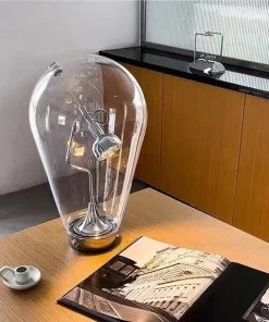 Gravita Chrome Dimmable Table Lamp