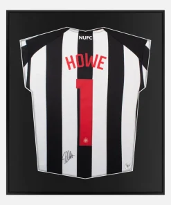Framed Howe Signed Shirt, Newcastle United Manager [Lite]