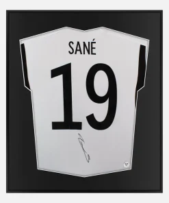 Framed Sane Signed Shirt, Germany Home White [Lite]