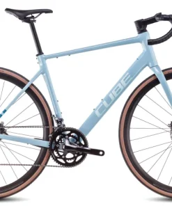 Cube Attain Race Road Bike 2025 - Teal Grey