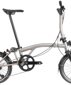Brompton T Line 4-Speed Folding Bike - Titanium