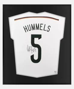 Framed Hummels Signed Shirt, Germany Home [Lite]