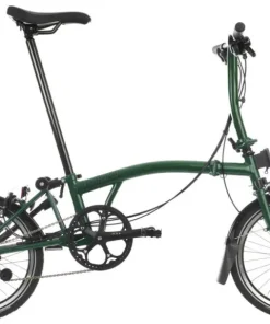 Brompton C Line 6-Speed Folding Bike - Racing Green