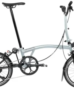 Brompton P Line 12-Speed Folding Bike - Lunar Ice