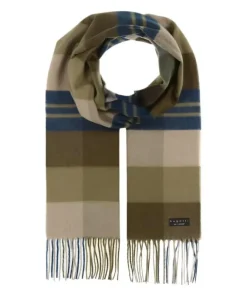 Bugatti Mens Scarf 630301 Dark Olive