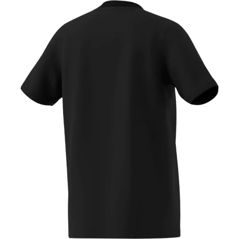 Adidas Junior Boys T-Shirt Camo Lin Black - Image 3