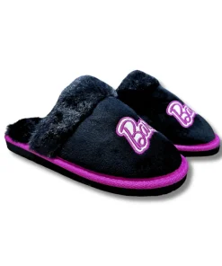 William Lamb Girls Slipper Barbie Black/Pink