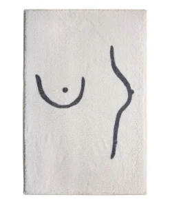 Curved Muse Anti-Slip Bath & Floor Mat