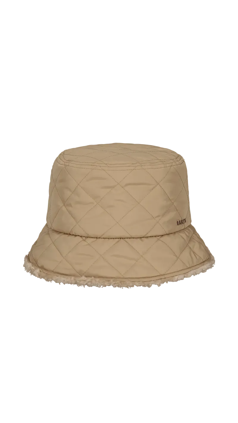 BARTS EROLA BUCKET HAT LIGHT BROWN ONE SIZE
