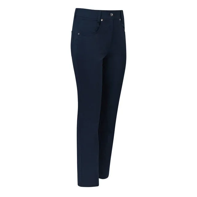 PURE GOLF BERNIE LINED TROUSER 29' NAVY - Image 2