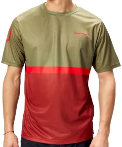 Endura SingleTrack Core II Short Sleeve Mens Cycling Jersey - Green