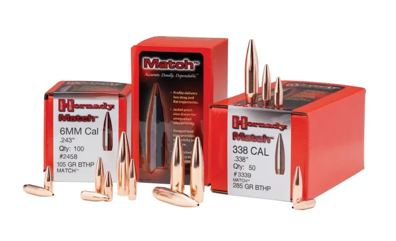 Hornady 22 Cal .224 53 gr HP Match - Image 3